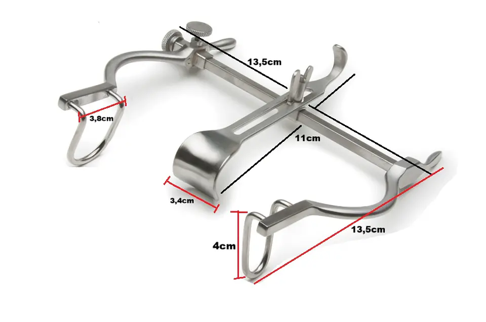 Retractor Balfour Pediátrico﻿ 4
