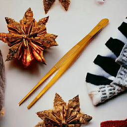 PINZA THUMB ANATOMICA DE 14CM COLORS GOLD