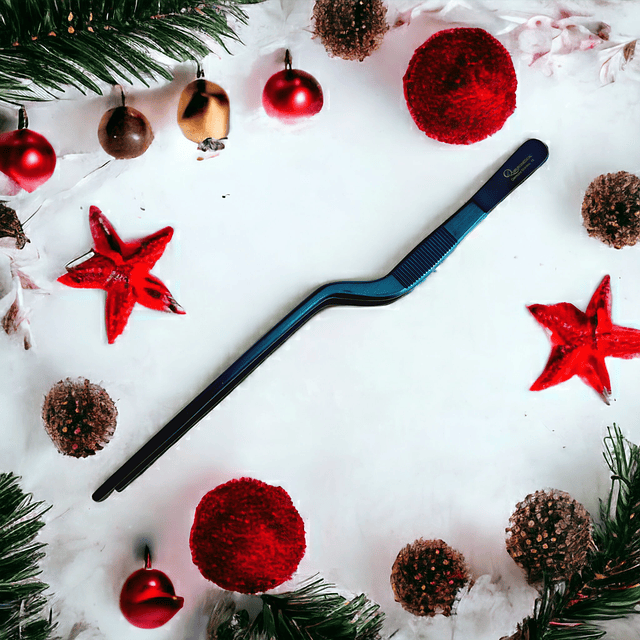 Pinza Gerald Estriada Bayoneta 21cm Azul