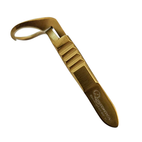PACK 4 PINZAS JONES 5,5CM COLORS GOLD