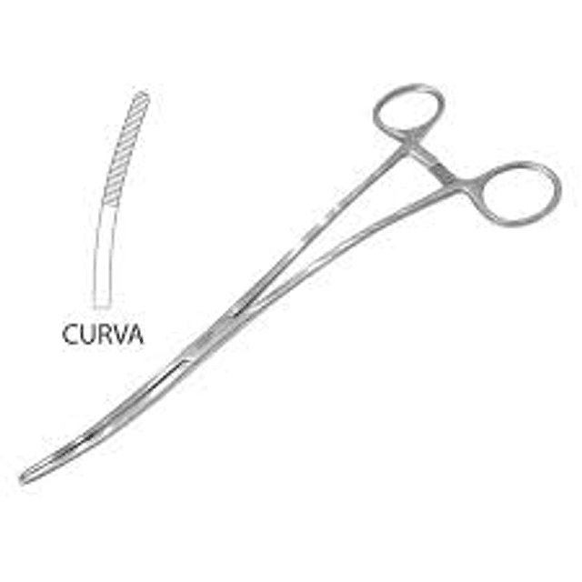 PINZA BOZEMAN DE 26CM CURVA PK ECONOMICA