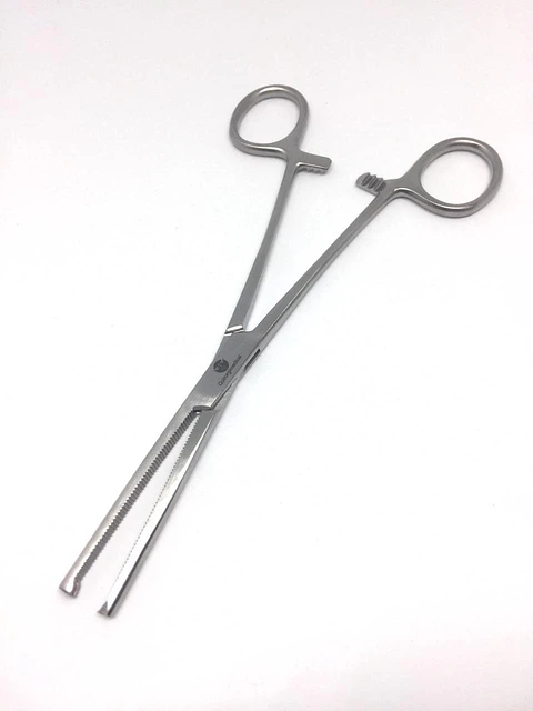 PINZA HEMOSTATICA KOCHER RECTA O CURVA DE 16CM