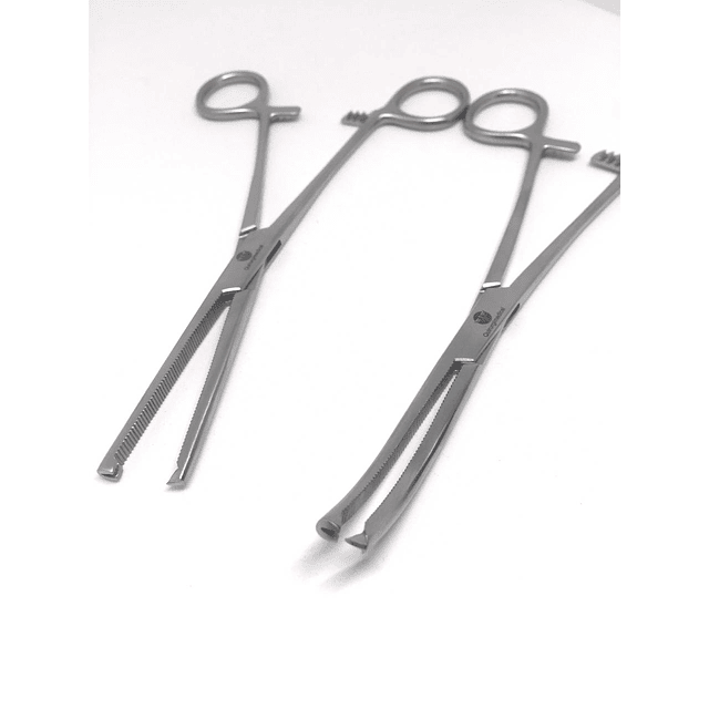 PINZA KOCHER RECTA O CURVA DE 14CM