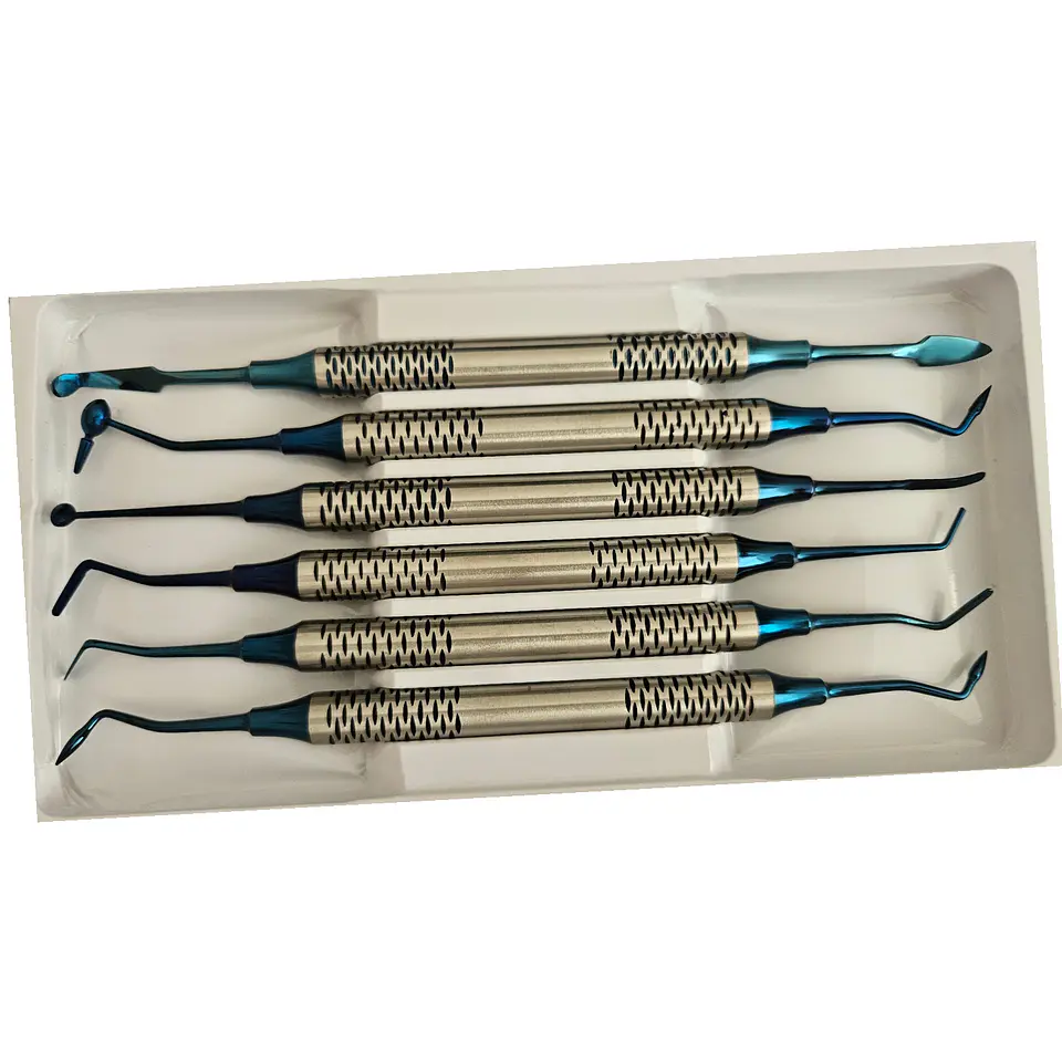 Set De Espátulas Compuestas Para Resina Dental 2