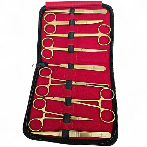 KIT QUIRURGICO DORADO