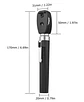 OFTALMOSCOPIO PROFESIONAL BLACK DE FIBRA ÓPTICA Y LUZ LED - Miniatura 4