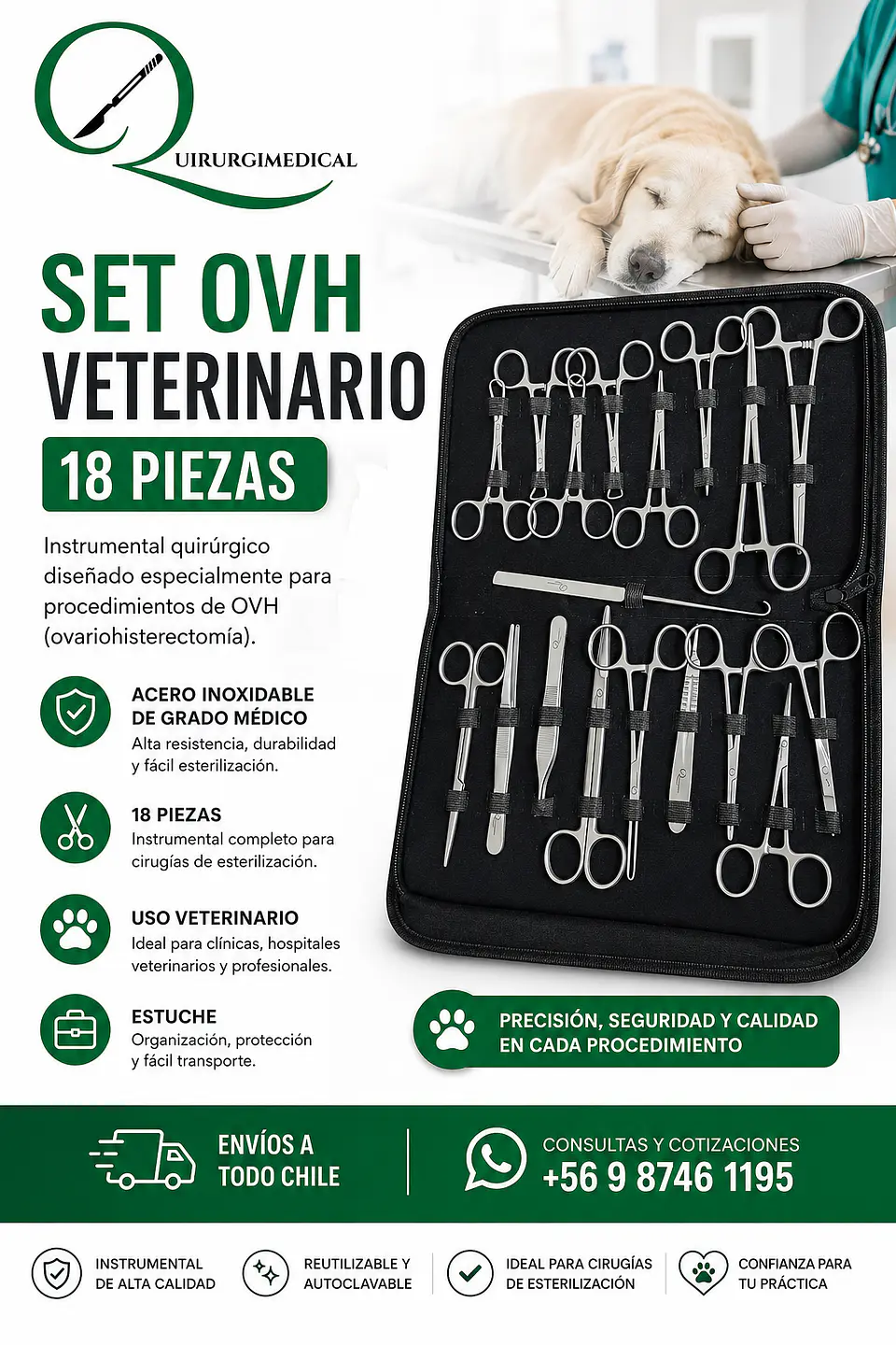 SET VETERINARIO QUIRURGIMEDICAL  2