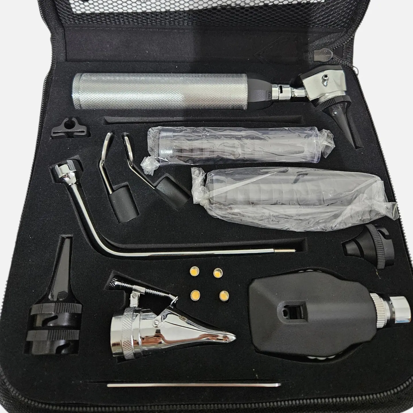 Otoscopio-Oftalmoscopio-set naso-laríngeo Humano 1
