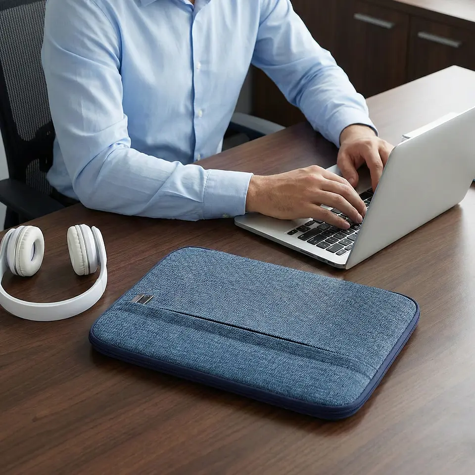 Funda para laptop Añil 2