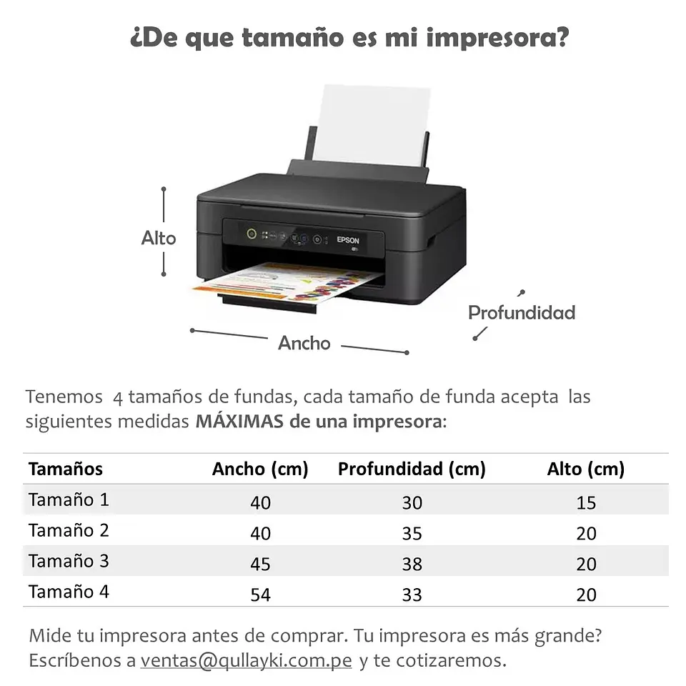Cobertor funda de impresora gris 8