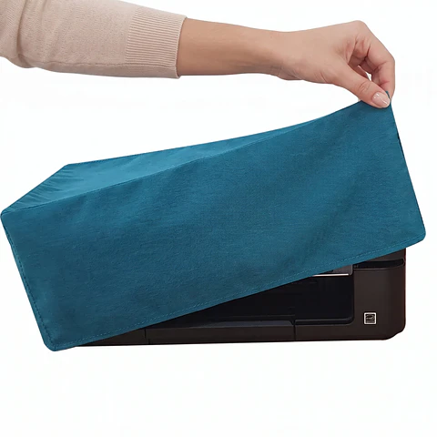 Cobertor funda de impresora turqueza