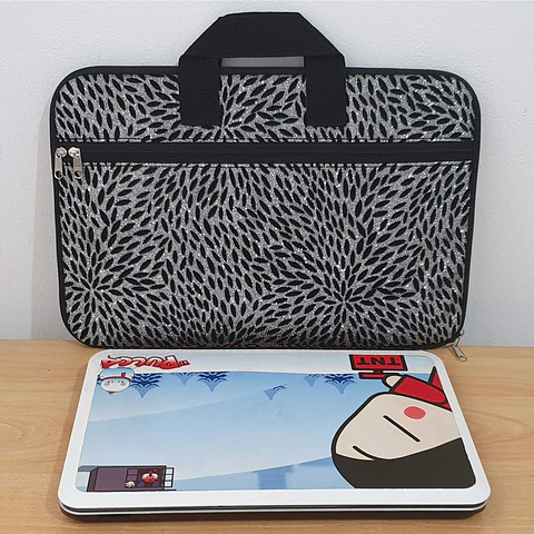 Funda para laptop Hojitas