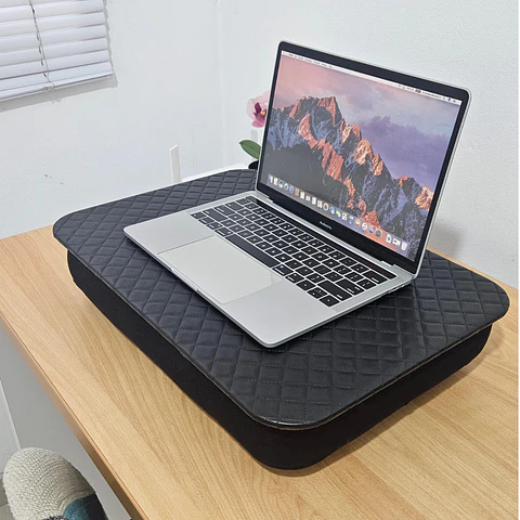 Mesa para laptop acolchada multiusos Black