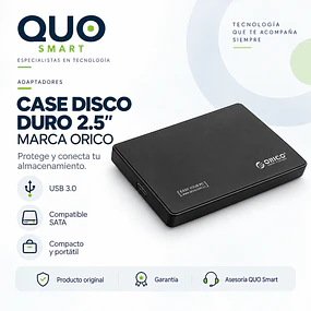 ADAPTADOR SATA 2.5 PULGADAS - USB 3.0  ENCLOSURE MARCA UGREEN