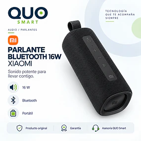 PARLANTE PORTABLE MI BLUETOOTH (16W) COLOR NEGRO