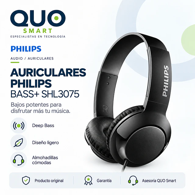 AURICULAR PHILLIPS BASS+ SUPRA AURAL SHL3075
