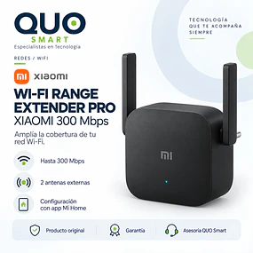 REPETIDOR XIAOMI WI-FI PRO 300 MBPS 