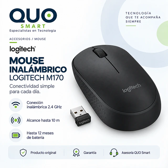 MOUSE INALAMBRICO LOGITECH M170