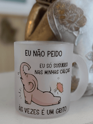 Caneca em vidro 