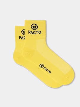 PACTO MEIAS CANO MÉDIO AMARELO