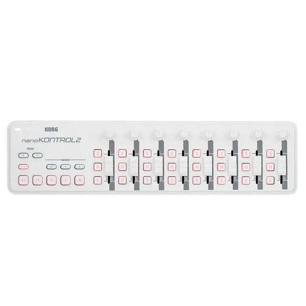 Controlador MIDI Korg NANOKONTROL2 WH