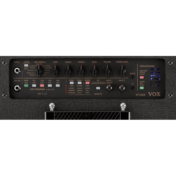 Amplificador de guitarra VOX VT100X - 100W 3