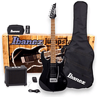 Pack de guitarra eléctrica Ibanez IJRX20U - Black 1