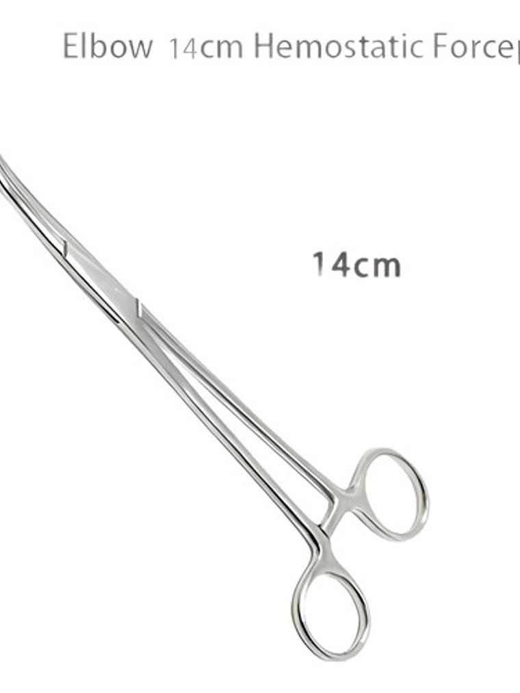 Pinza Hemostática Kelly Curva 14 Cm Germany Steel 2