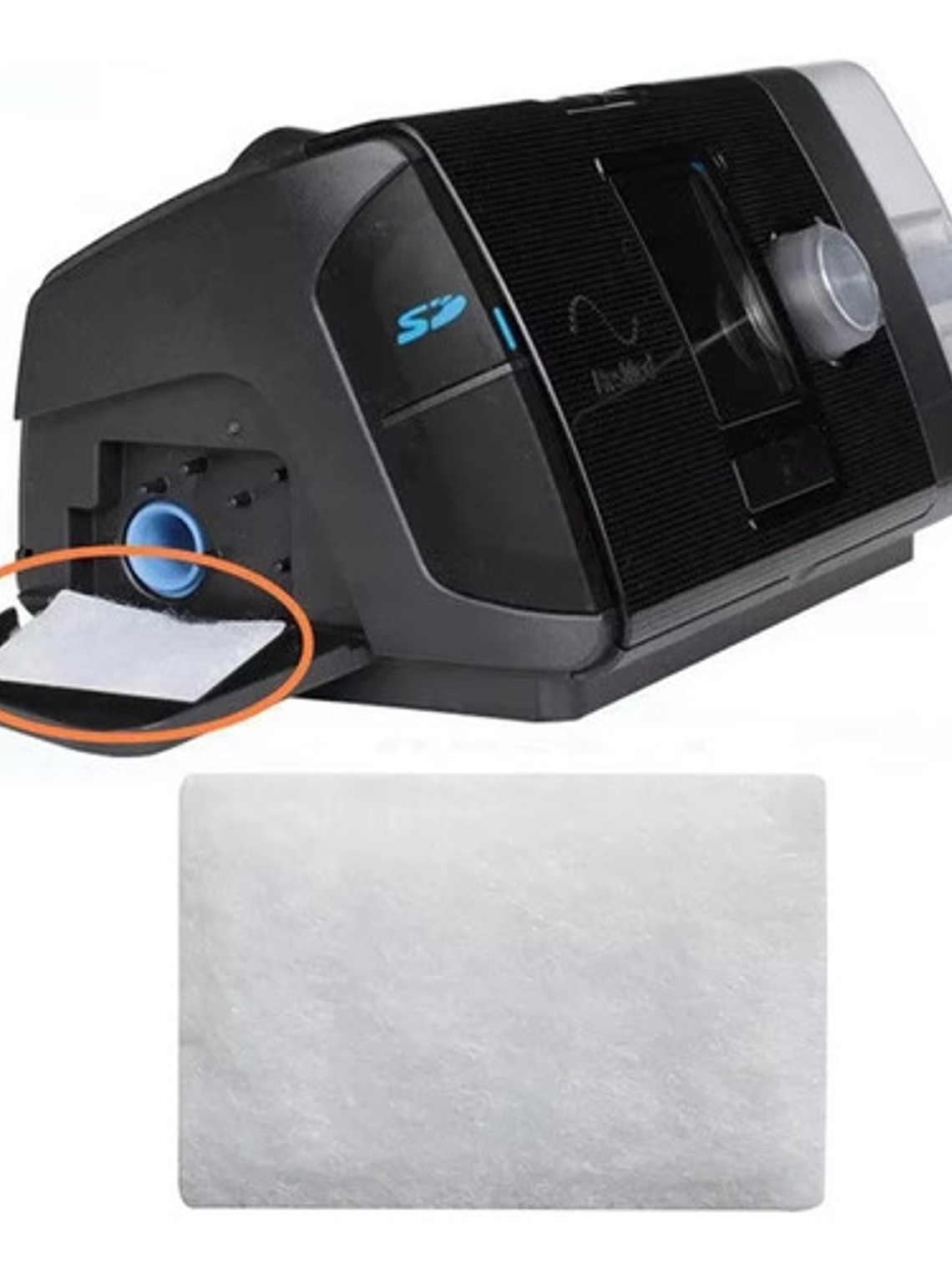 10 Filtros Lecimed Rms910 Para Cpap Compatibles Con Resmed S9 Airsense10 1