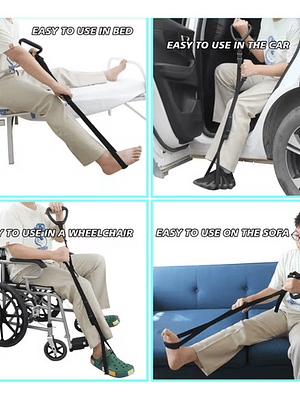 Arnés Elevadora De Pierna. 2 Asa Piernas Débil/ Hemiplejia