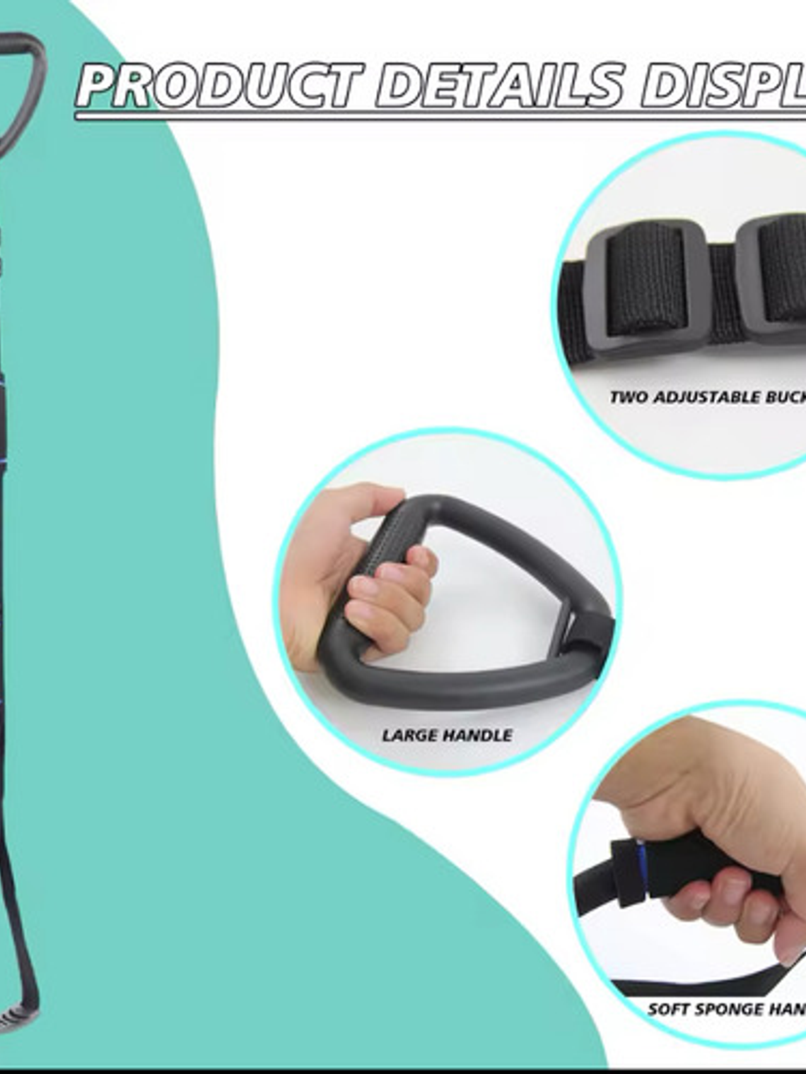 Arnés Elevadora De Pierna. 2 Asa Piernas Débil/ Hemiplejia 5