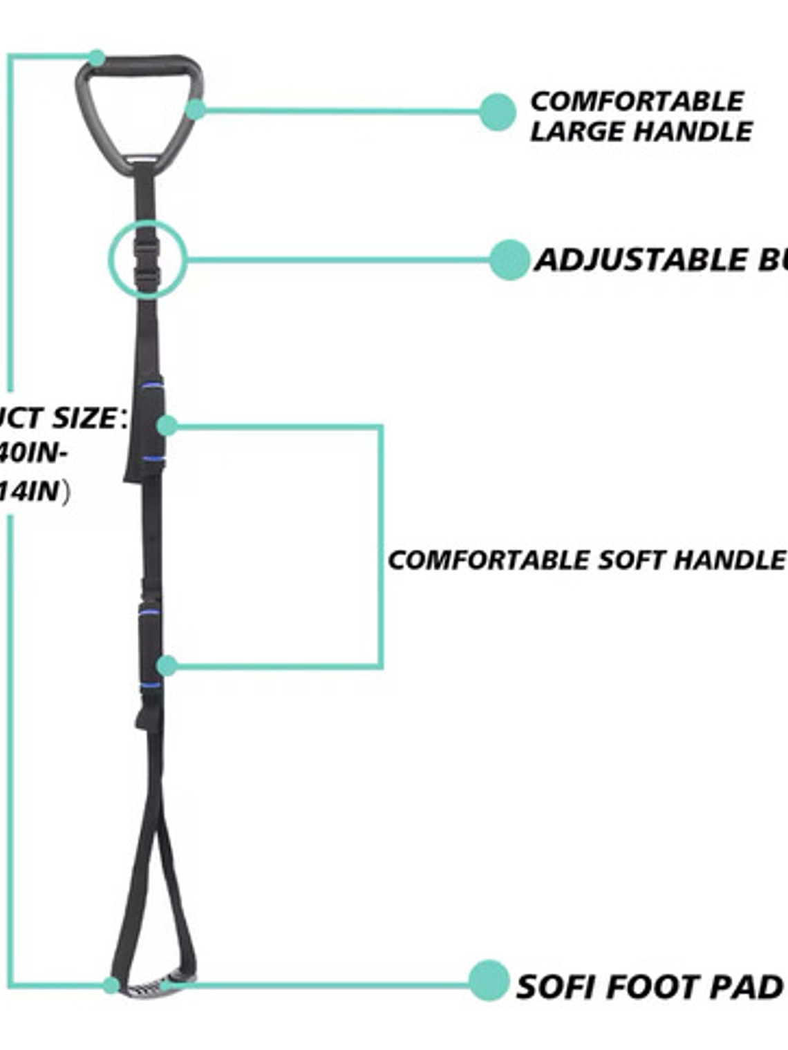 Arnés Elevadora De Pierna. 2 Asa Piernas Débil/ Hemiplejia 6
