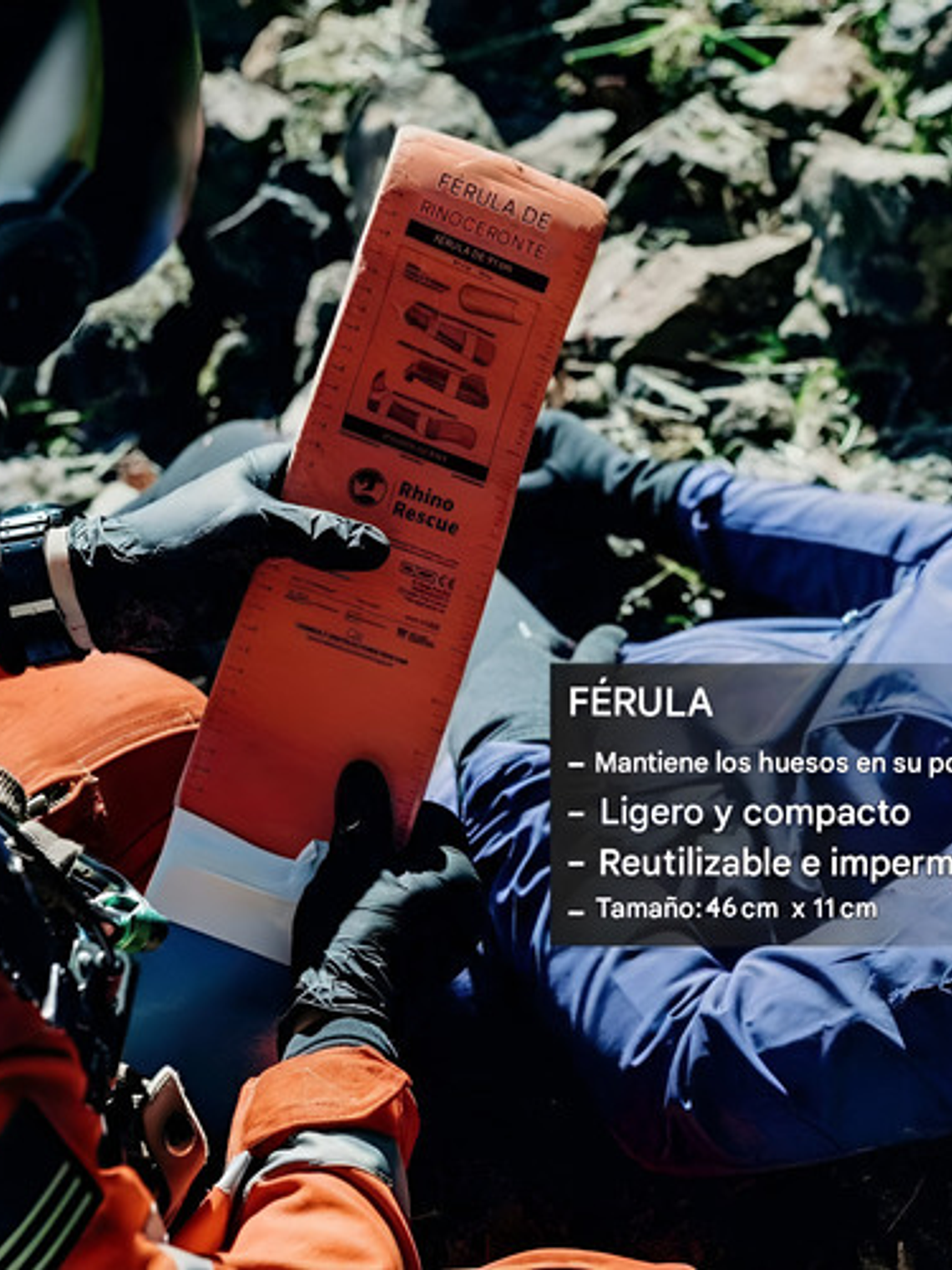 Férula Moldeable Plana Tipo Sam Arm Splint 11 X 46 Cm 4