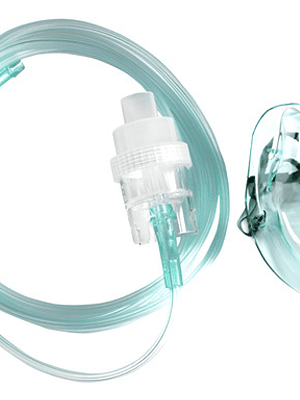 Mascarilla Nebulizacion Pediátrica Con Alargador