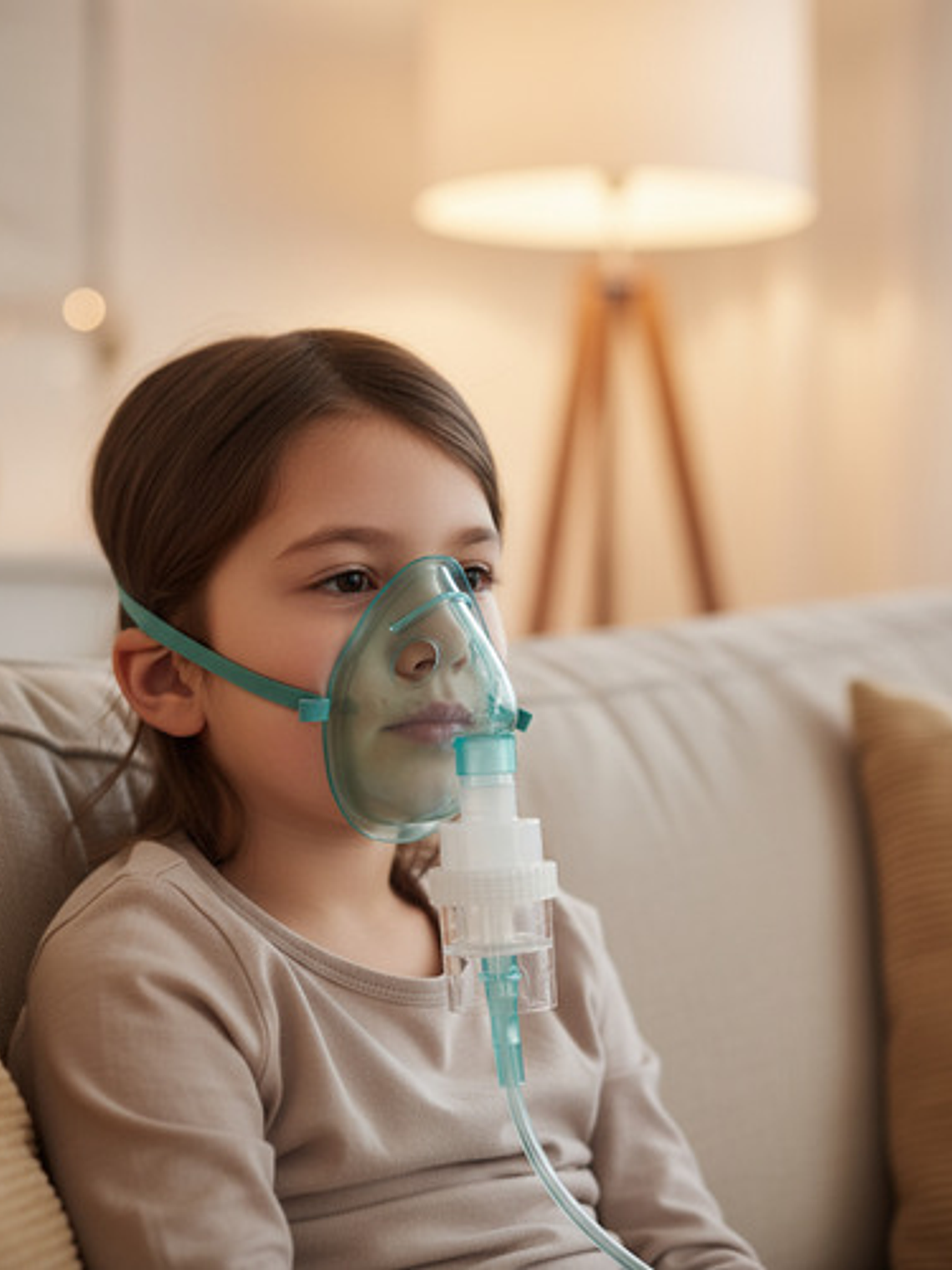 Mascarilla Nebulizacion Pediátrica Con Alargador 3