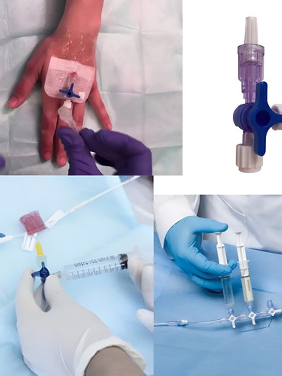 Caja 50 Unids Alargador Venoso Con Llave 3 Pasos 10cm 2