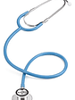 Fonendoscopio Doble Campana Dual Head Celeste / Turquesa - Miniatura 1