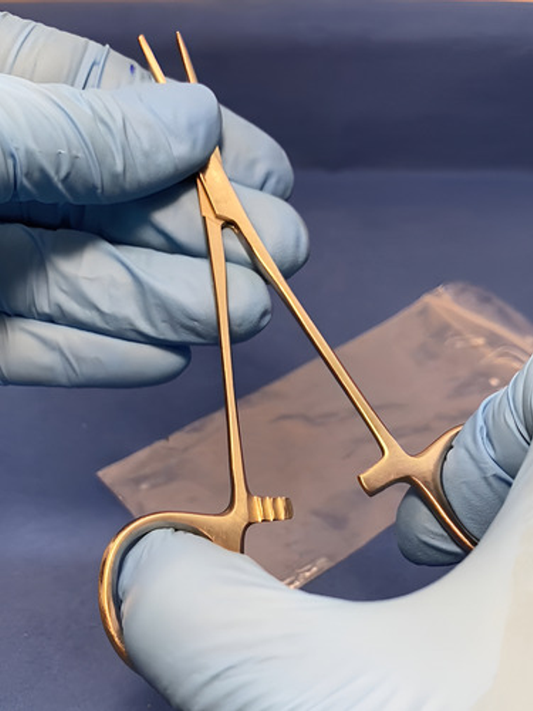 Pinza Hemostática Mosquito Recta 12cm Germany Steel 2