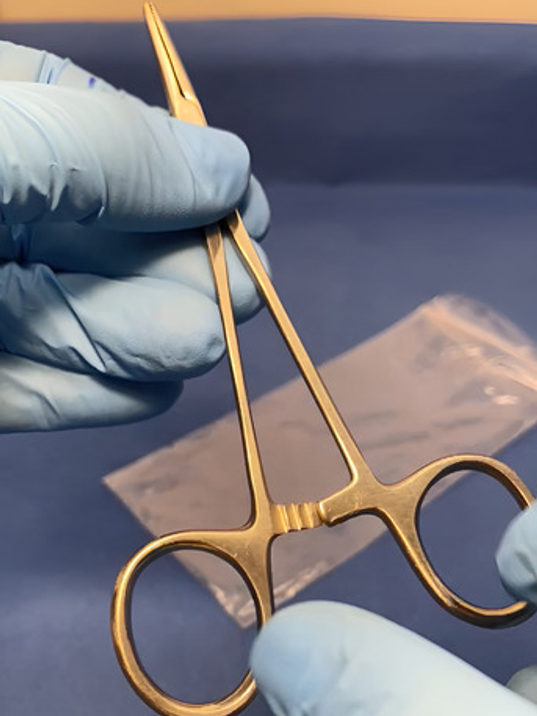 Pinza Hemostática Mosquito Recta 12cm Germany Steel 3