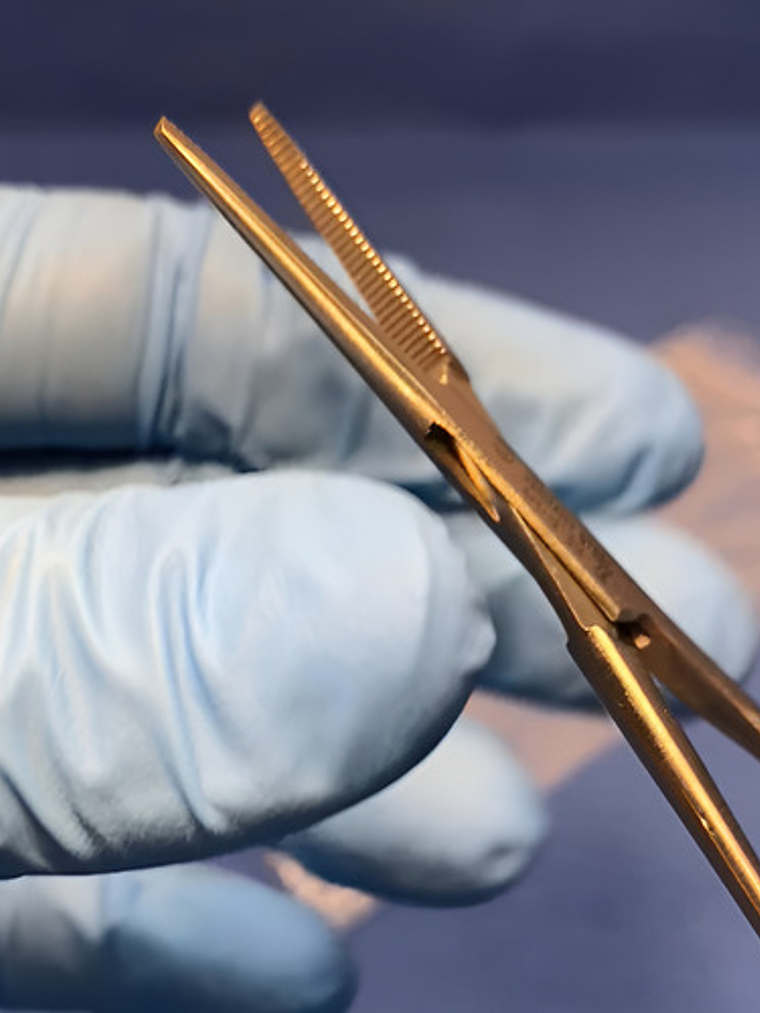 Pinza Hemostática Mosquito Recta 12cm Germany Steel 5