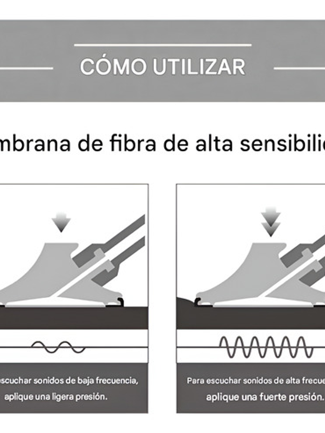 Fonendoscopio Fit Master Cardiology Negro Edicion Especial 6