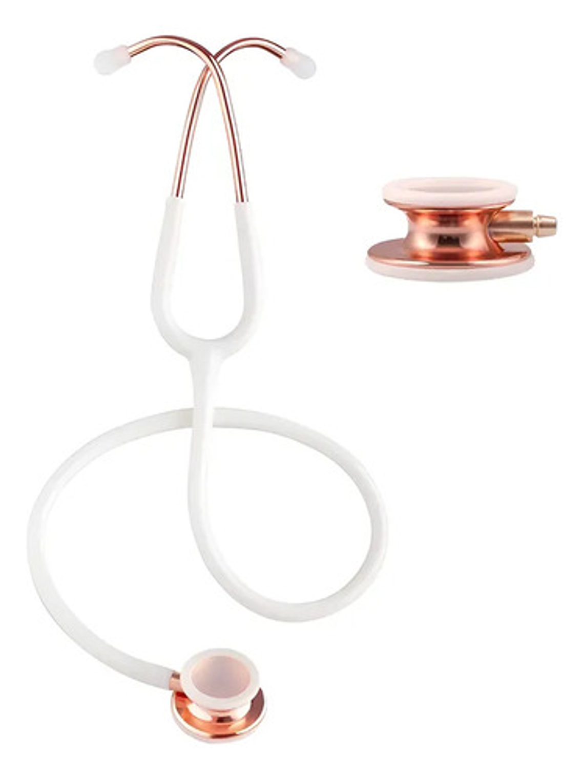 Fonendoscopio Doble Campana Blanco Edic. Cobre Estetoscopio 1