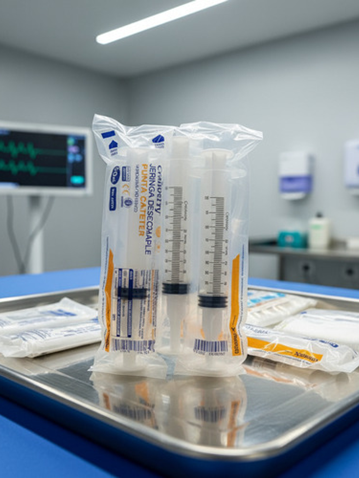 Jeringa Alimentación 60cc Punta Catéter Sin Aguja - 10 Unids 2