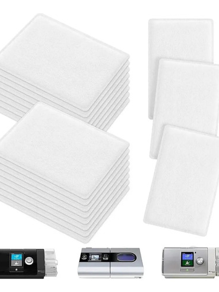 Pack 50 Filtros Cpap Resmed Airsense 10 Y Aircurve 10 A S9 1