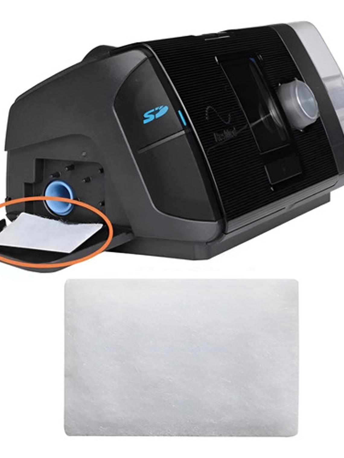 Pack 50 Filtros Cpap Resmed Airsense 10 Y Aircurve 10 A S9 4