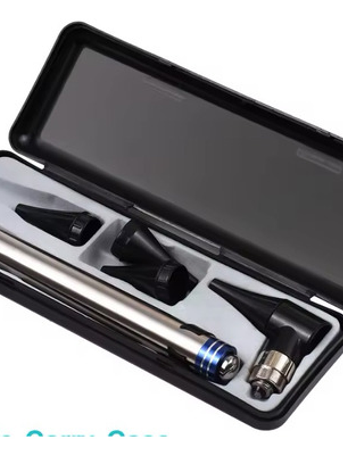 Otoscopio Visión 2 En 1 Acero Inoxidable Kit Portátil 1