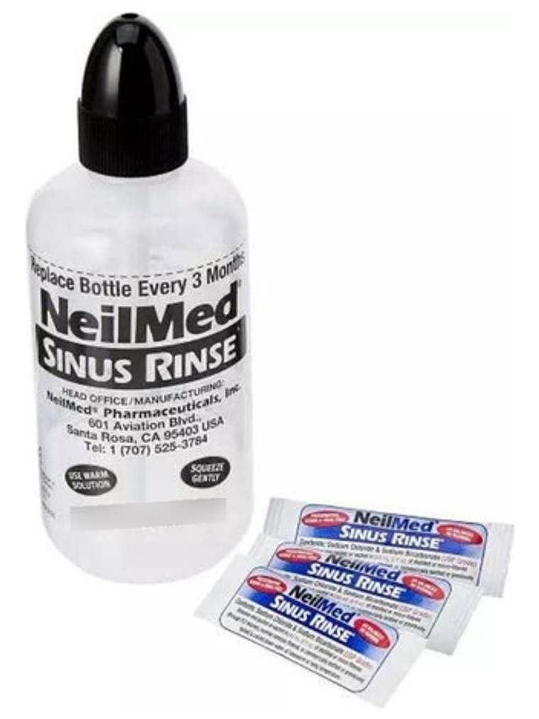 Kit De Inicio Neilmed Sinus Rinse 10pz Color Transparente 3
