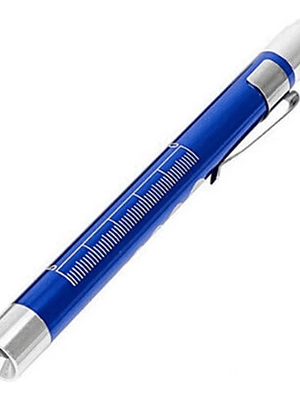 Linterna Reflejo Pupilar Medica Azul/ Enfermeria / Tens
