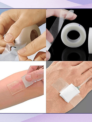 3m Cinta Transpore 2,5cm X 9,1m Cod 1527 -1,  1 Unidad