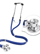 Fonendoscopio Cardiológico Cnb Dual Head Espejo Azul - Miniatura 1